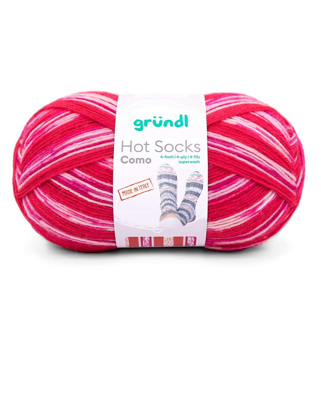 Hot Socks Como, 4-fach