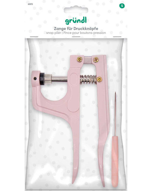 Zange für Druckknöpfe