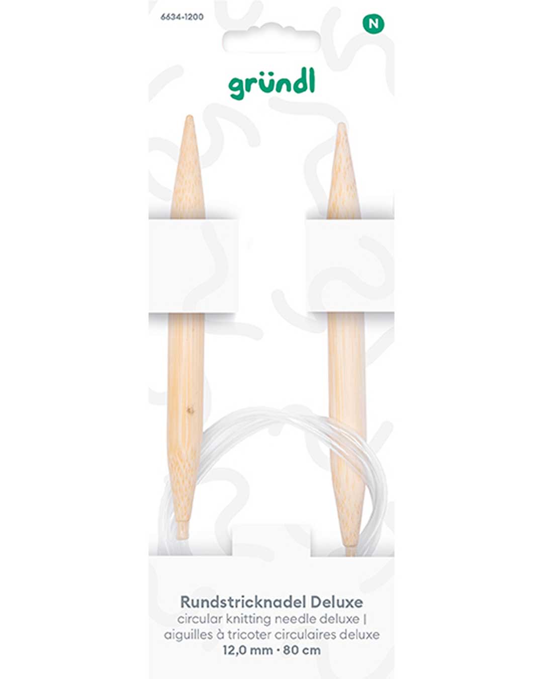 Rundstricknadel Deluxe, 80 cm