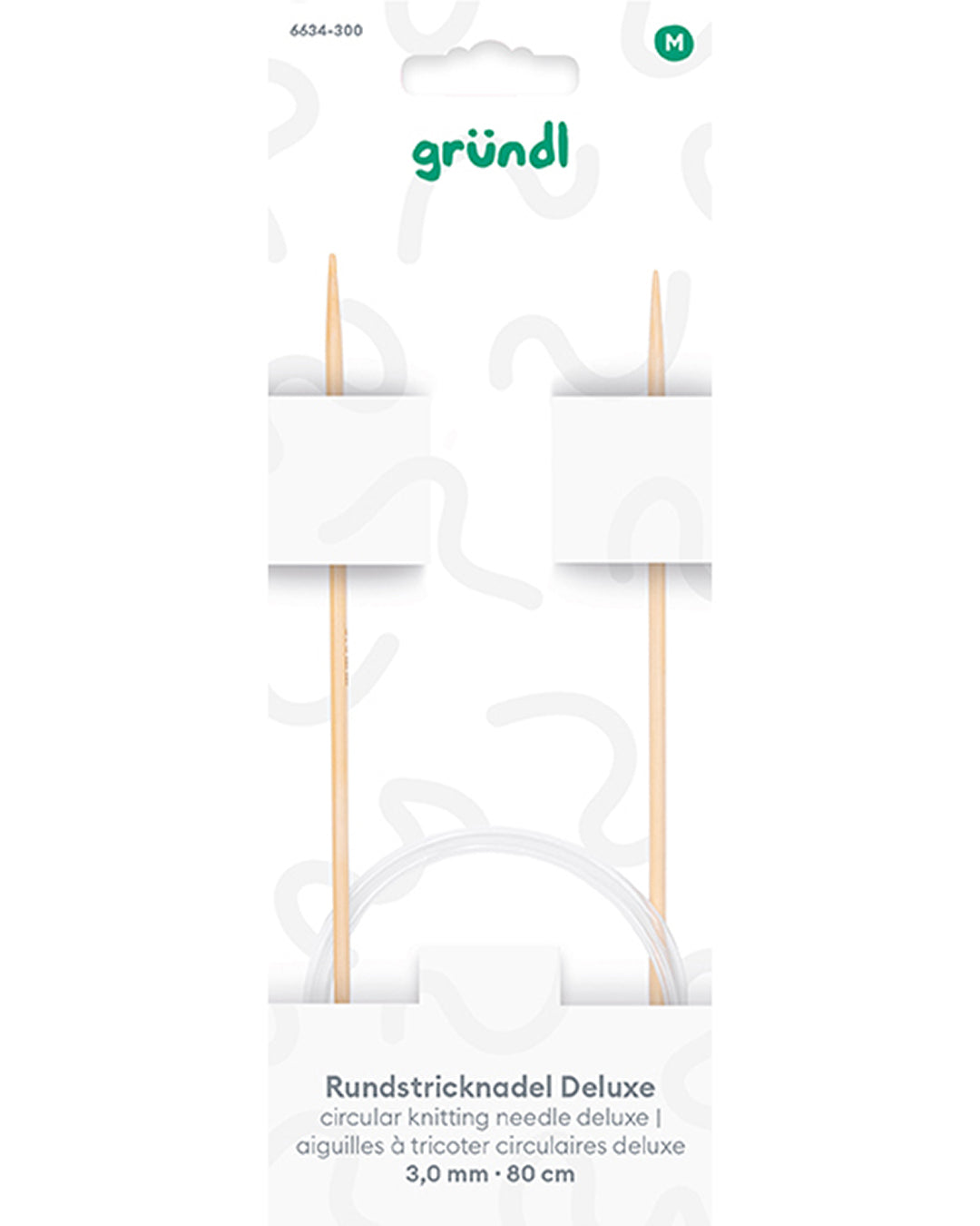 Rundstricknadel Deluxe, 80 cm