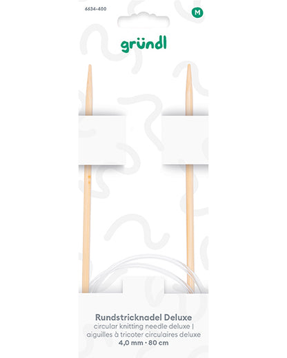 Rundstricknadel Deluxe, 80 cm
