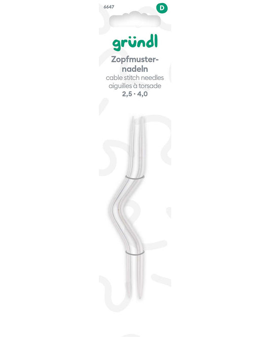Zopfmusternadeln, Aluminium