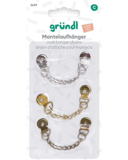 Mantelaufhänger, 3 Stück