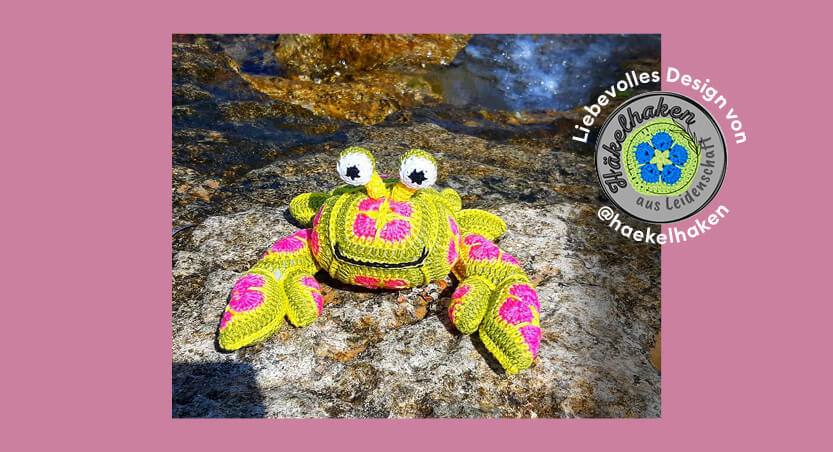 Einzigartige Amigurumi mit der African Flowers Technik häkeln: Kooperation mit @haekelhaken