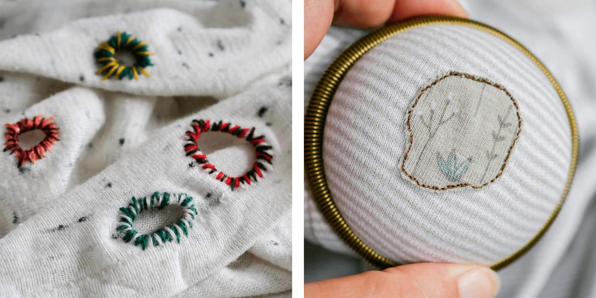 Kreativ Socken stopfen mit Sarah von @ein_koffer_voll_wolle