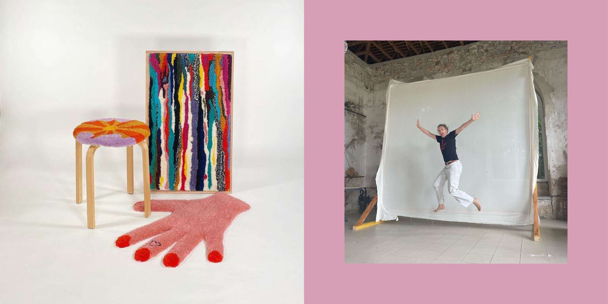 Tufting: DIY Teppiche und Möbelkunst mit Wolle – Interview mit Ankeloedts